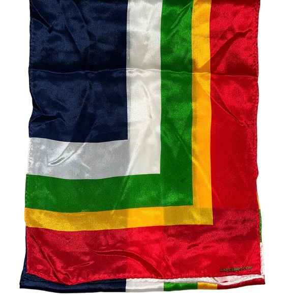 Vintage 80’s Liz Claiborne Silk Scarf 53” Long 10” Wide - Picture 3 of 5